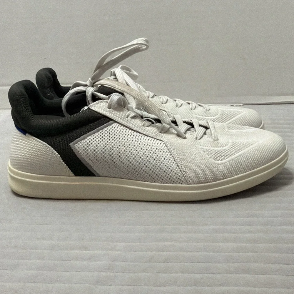 Rothy's The RS01 Sneaker Men's Size 10.5 - Hunter Green/Off-White